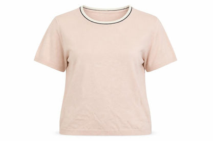 Womens UK Size 14 Marks and Spencer Pink Basic T-Shirt