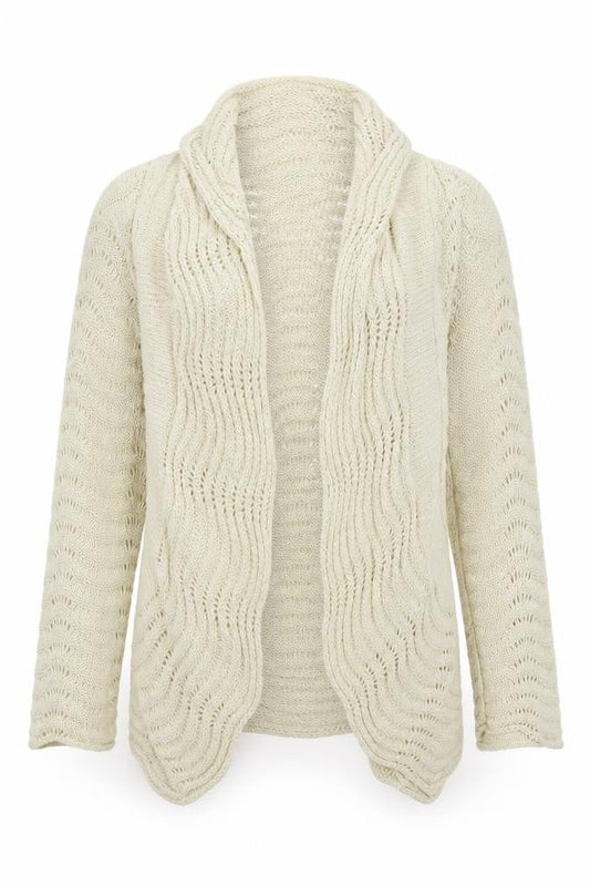 first avenue Womens Beige   Cardigan Jumper Size M