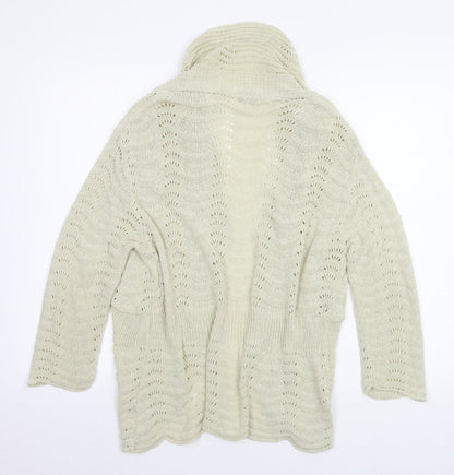 first avenue Womens Beige   Cardigan Jumper Size M