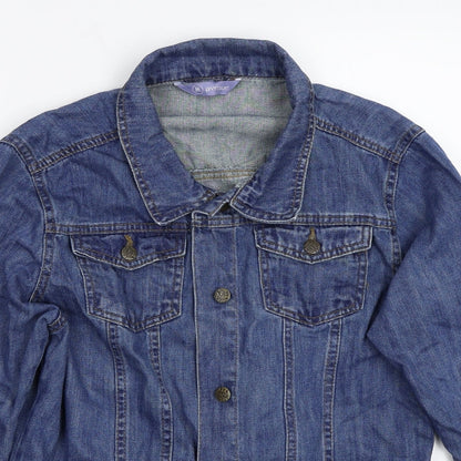 Avenue Womens Blue   Jacket Coat Size M