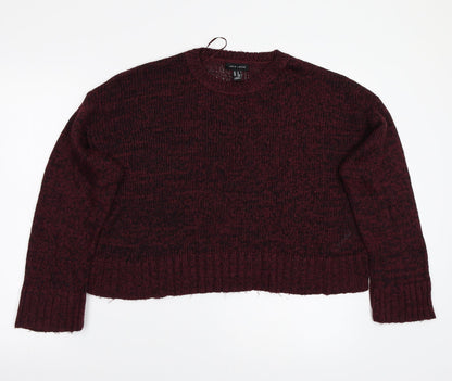Newlook Womens Purple   Pullover Jumper Size M