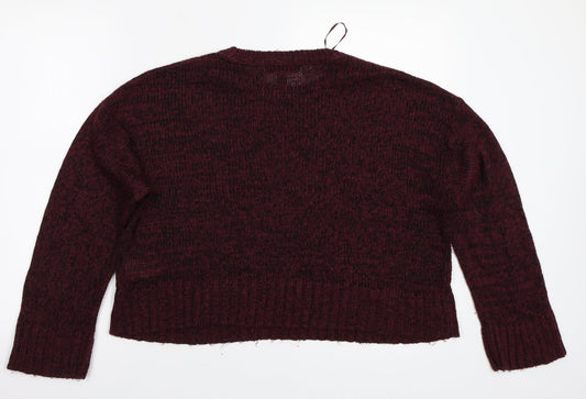 Newlook Womens Purple   Pullover Jumper Size M