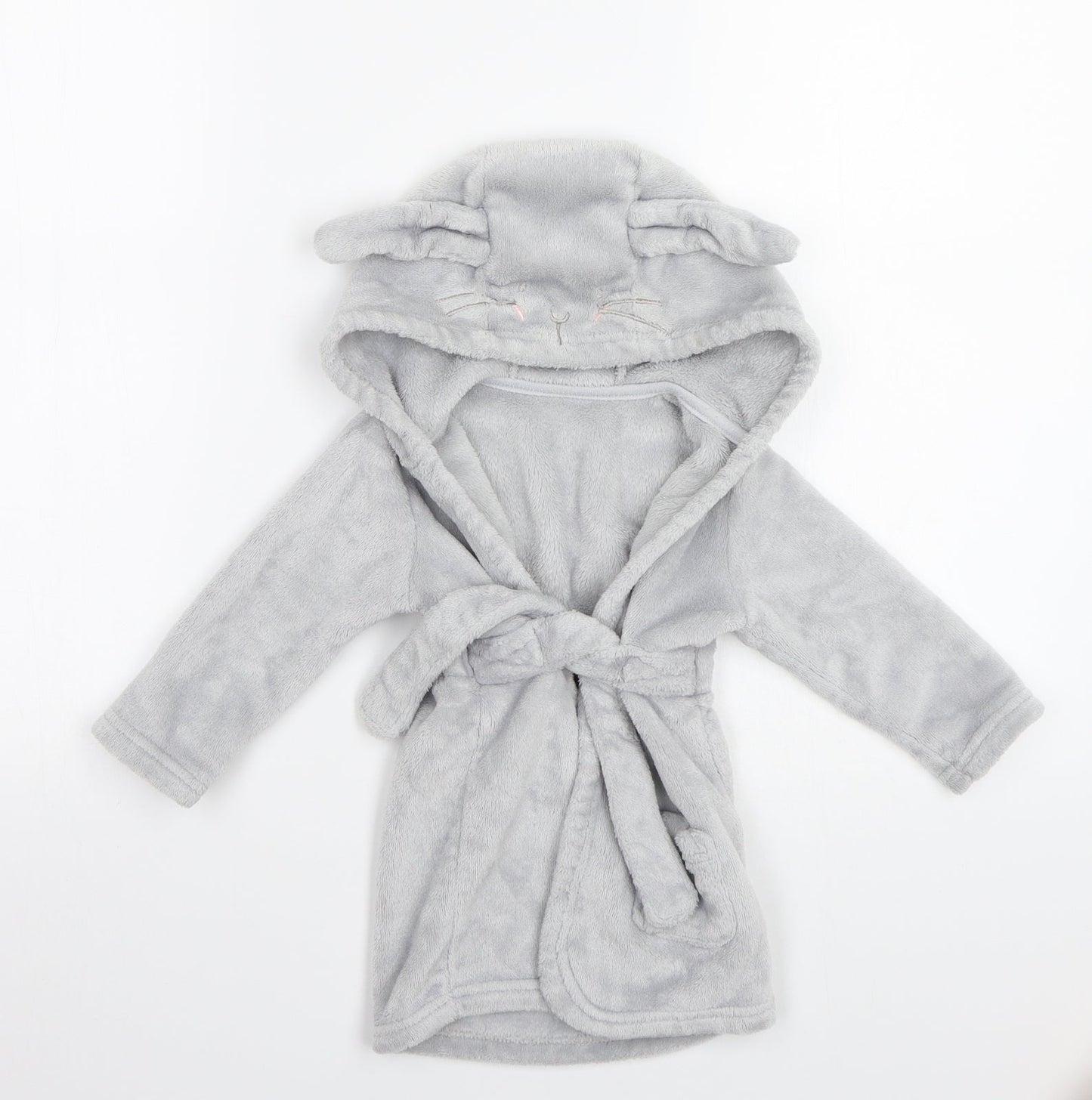 George Girls Grey   Babydoll Gown Size 9-12 Months