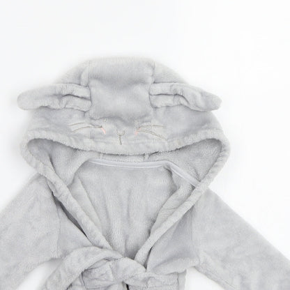 George Girls Grey   Babydoll Gown Size 9-12 Months