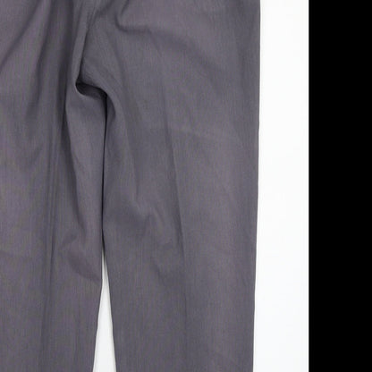 Alia Womens Grey   Trousers  Size 38 L26 in