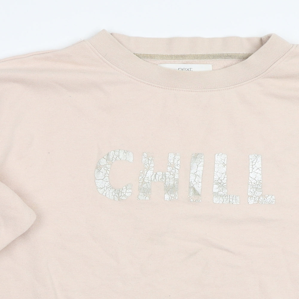 NEXT Womens Pink   Pullover Jumper Size M