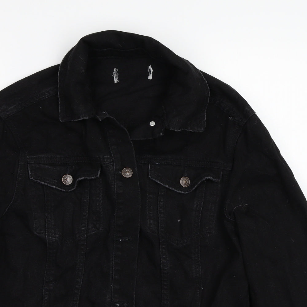 Preworn Womens Black   Jacket Coat Size 6