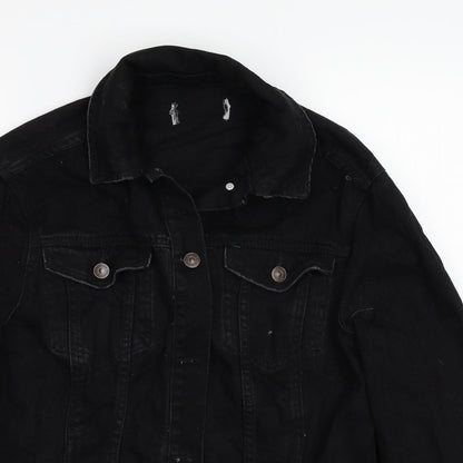 Preworn Womens Black   Jacket Coat Size 6
