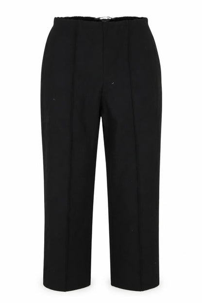 Womens UK Size 12 Preworn Regular Fit  Black Trousers