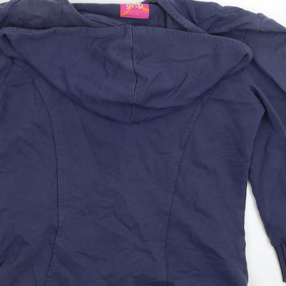 Due Womens Blue   Jacket Coat Size 10