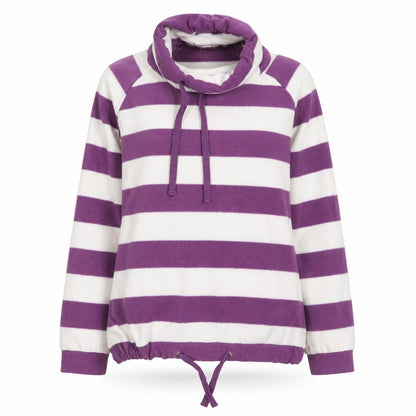 Store Twenty One Womens White Striped Pullover Jumper Size 10