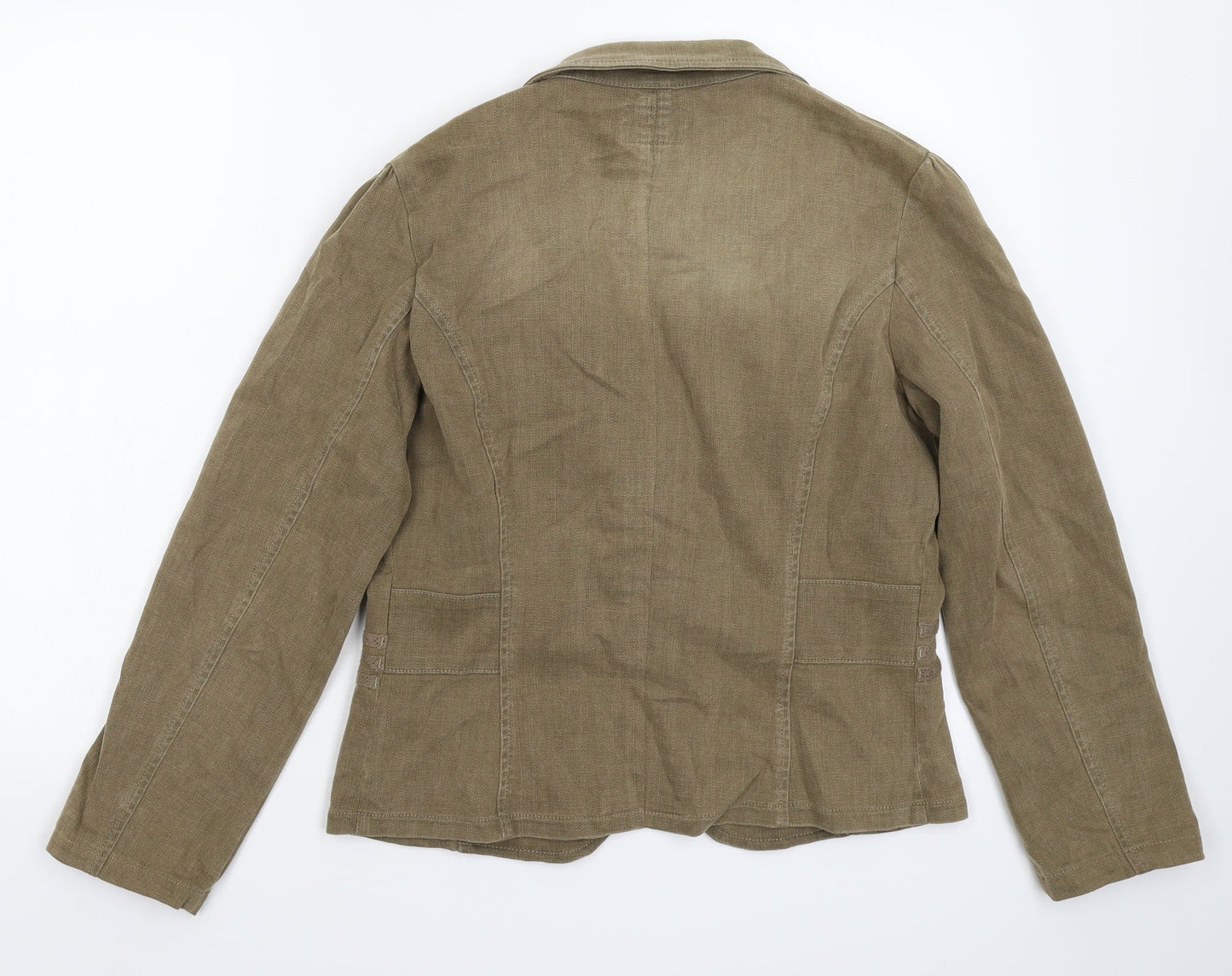 Womens UK Size 12 Per Una Beige Jacket