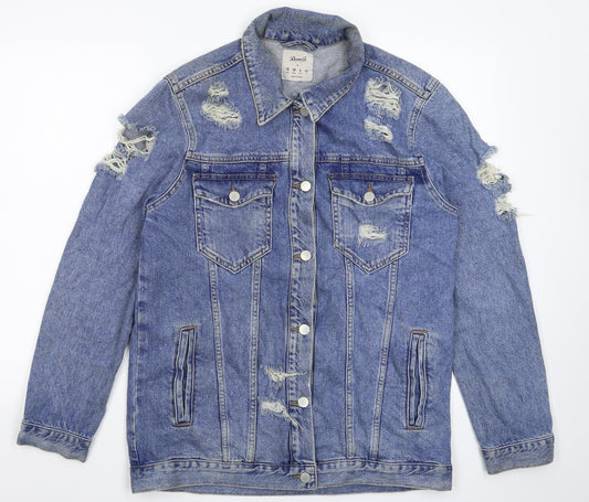 Womens UK Size 10 Denim & Co. Blue Jacket