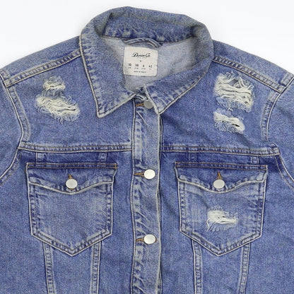 Womens UK Size 10 Denim & Co. Blue Jacket