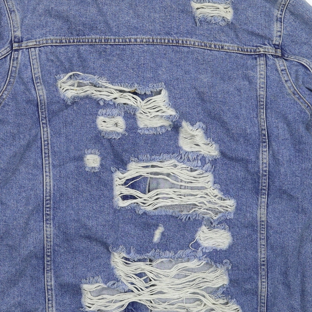 Womens UK Size 10 Denim & Co. Blue Jacket