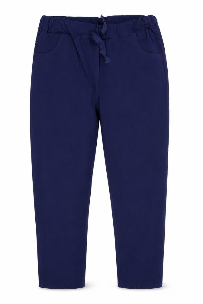 Womens UK Size 34 in Preworn Slim Fit  Blue Trousers