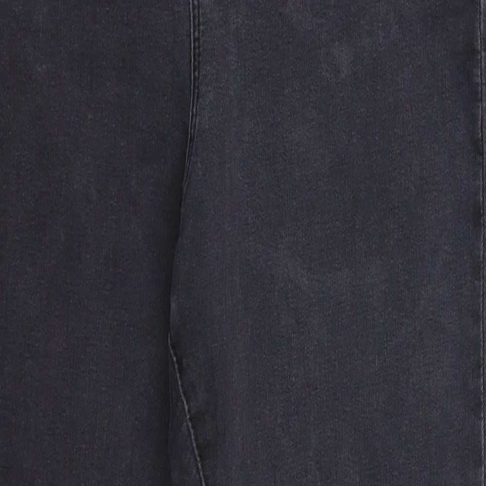Denim & Co. Womens Grey  Denim Jegging Jeans Size 16 L27 in