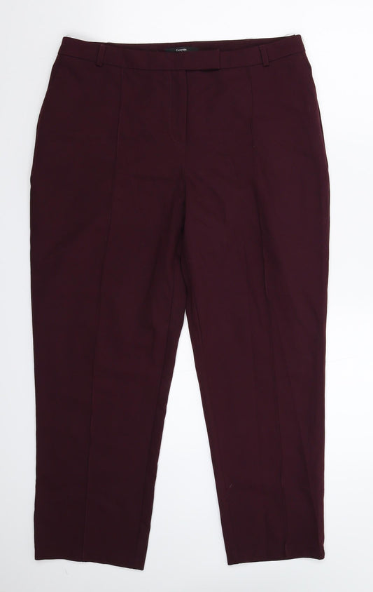 George Womens Brown   Dress Pants Trousers Size 32 in L27 in