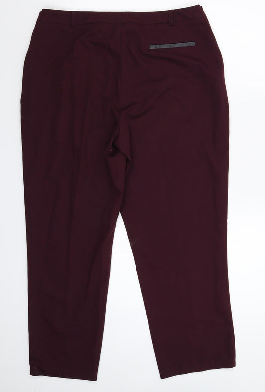 George Womens Brown   Dress Pants Trousers Size 32 in L27 in