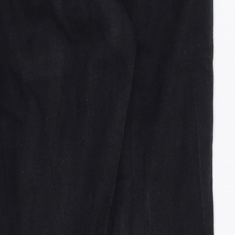 H&M Womens Black  Denim Skinny Jeans Size 26 in L28 in
