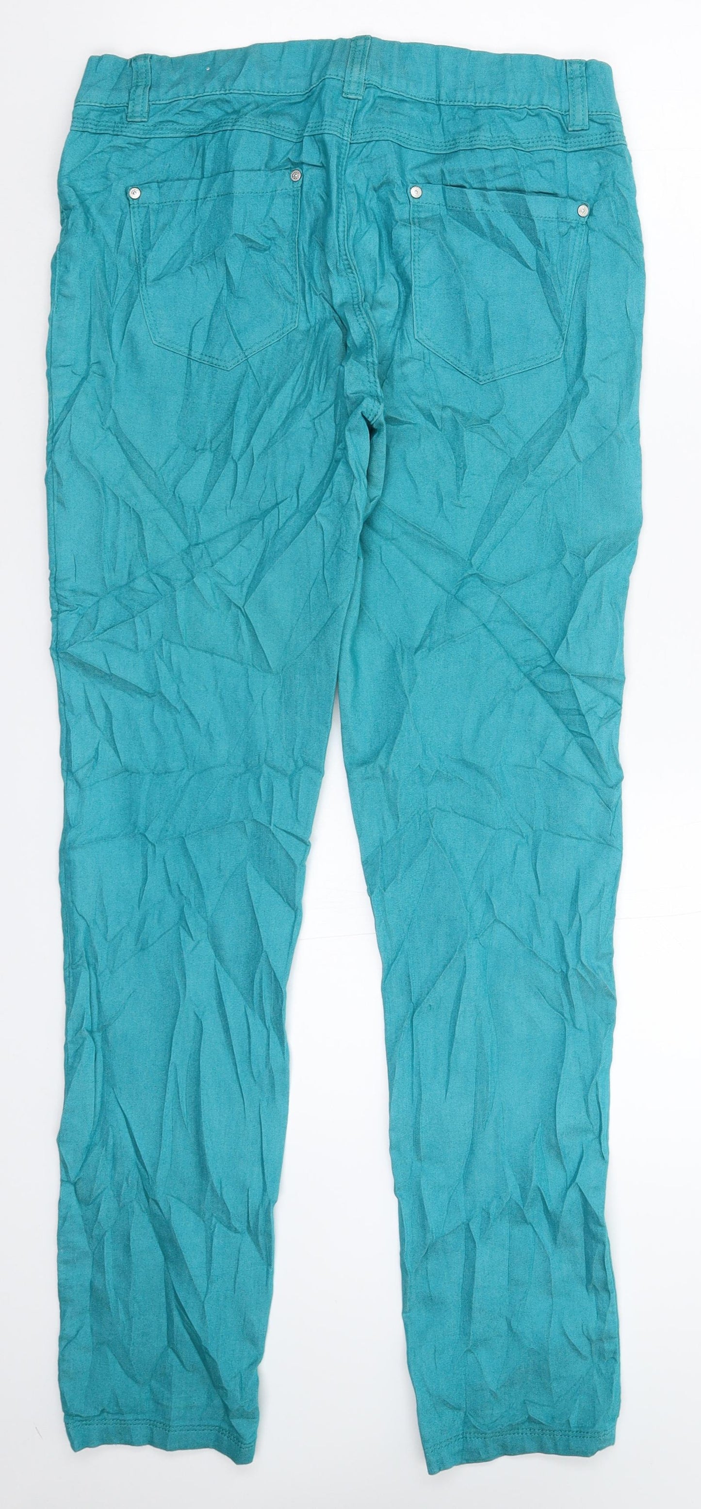 Womens UK Size 32 in Preworn Extra-Slim Fit Jegging Green Jeans