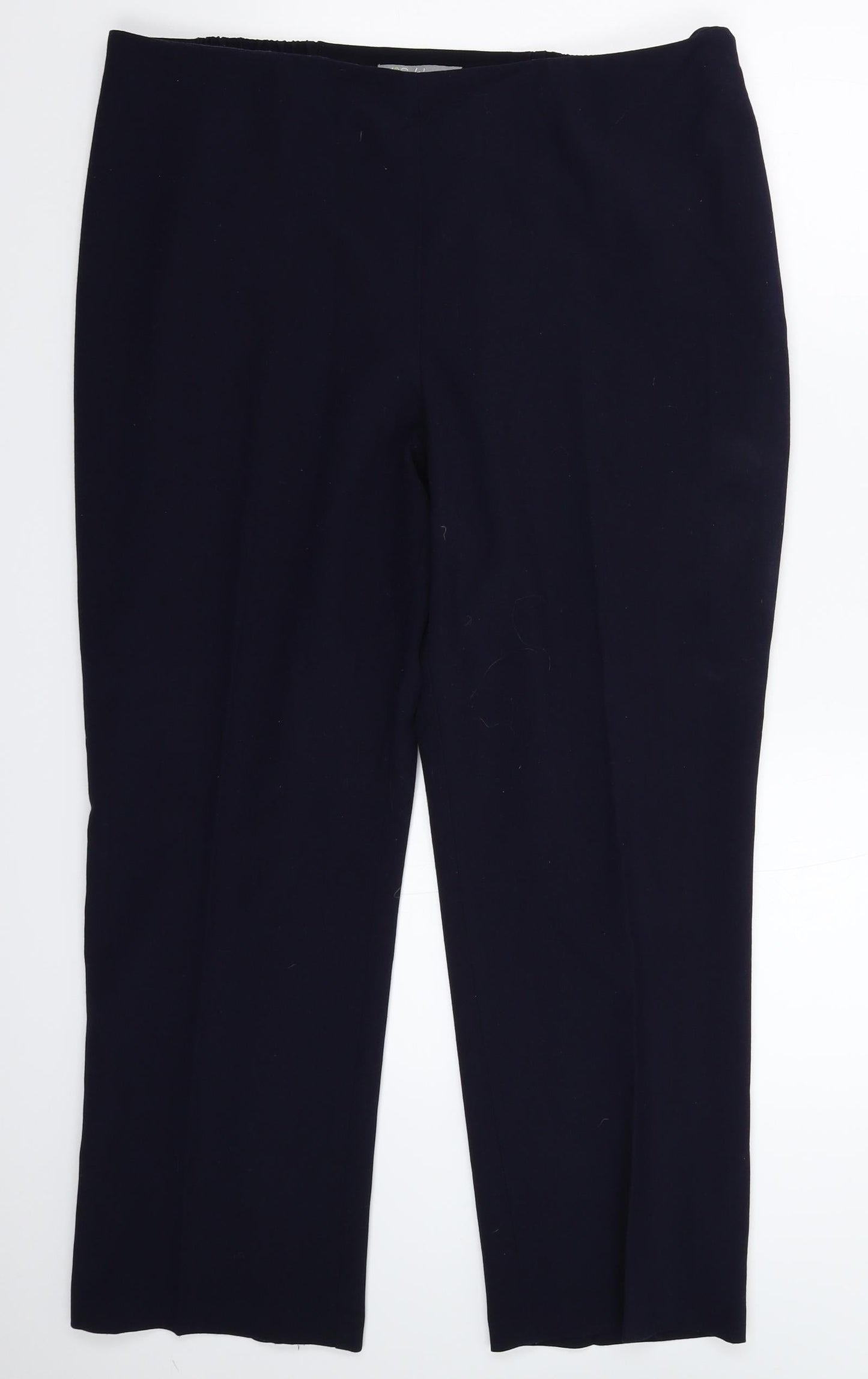 Womens UK Size 36 in Marks and Spencer Regular Fit Dress Pants Blue Trousers