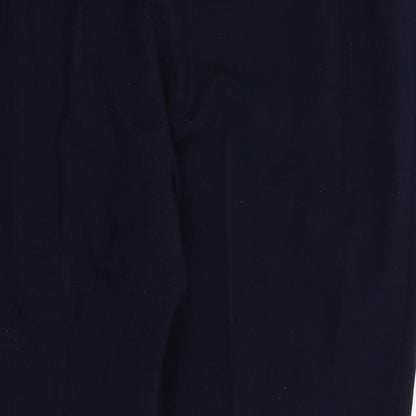 Womens UK Size 36 in Marks and Spencer Regular Fit Dress Pants Blue Trousers
