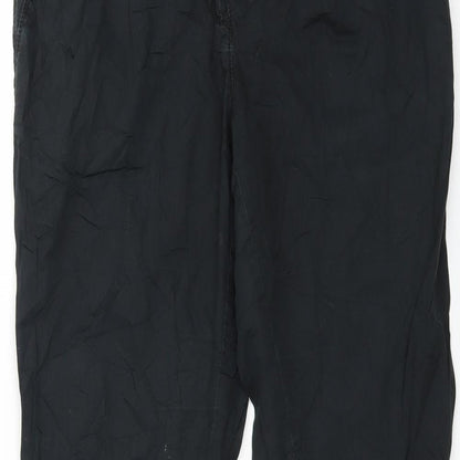 Womens UK Size 33 in Promod Regular Fit  Black Trousers