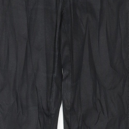NEXT Womens Black  Denim Skinny Jeans Size 8 L27 in