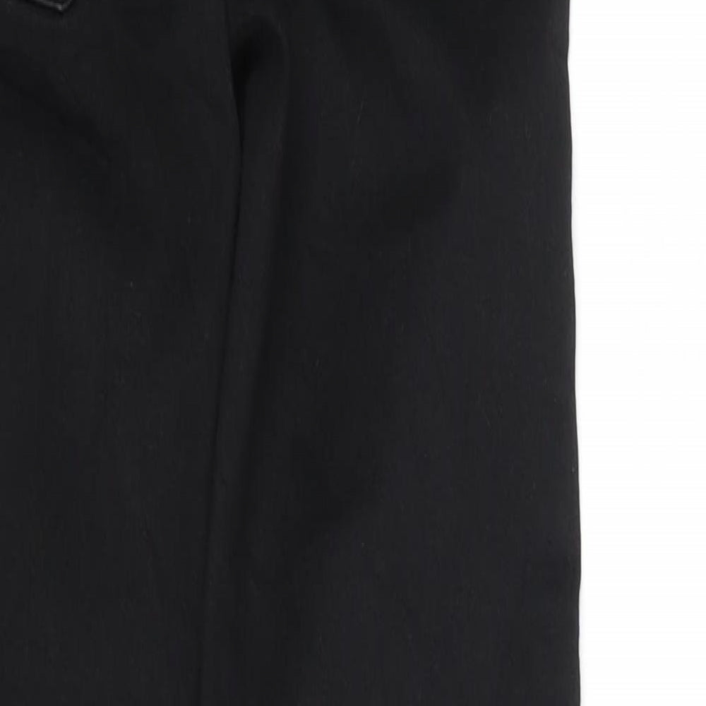 Womens UK Size 4 Sinsay Regular Fit Skinny Black Jeans