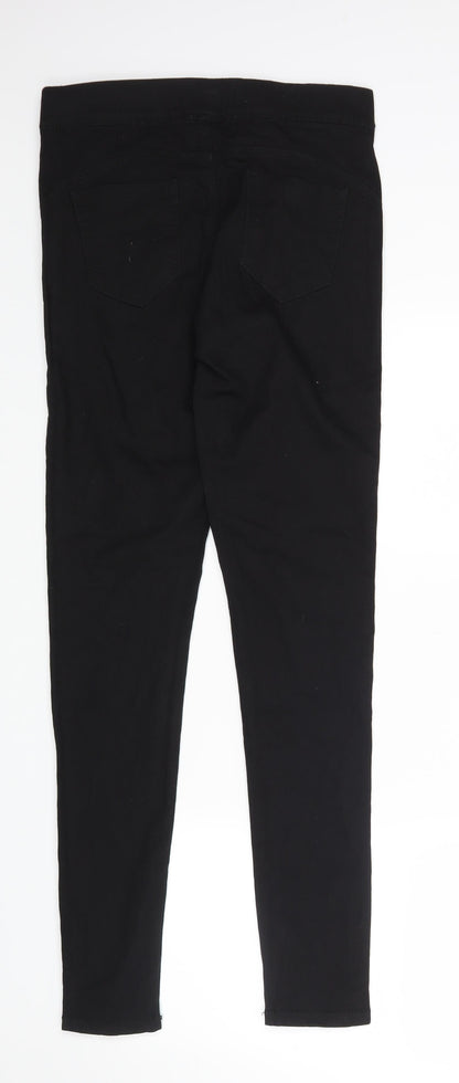 Primark Womens Black  Denim Jegging Jeans Size 10 L27 in