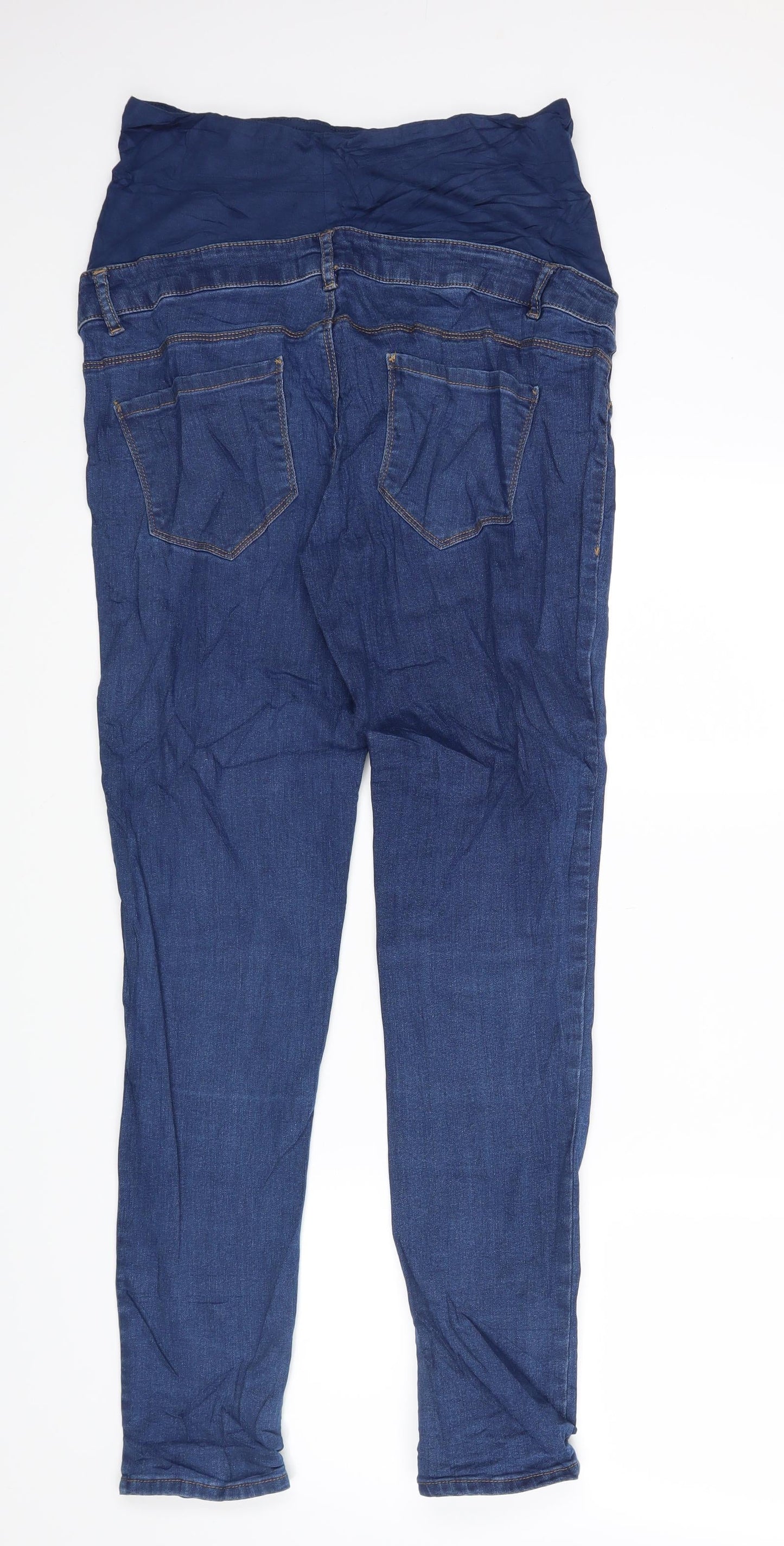 Dorothy Perkins Womens Blue  Denim Skinny Jeans Size 10 L27 in