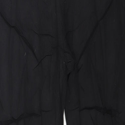 PRETTYLITTLETHING Womens Black  Denim Skinny Jeans Size 10 L27 in