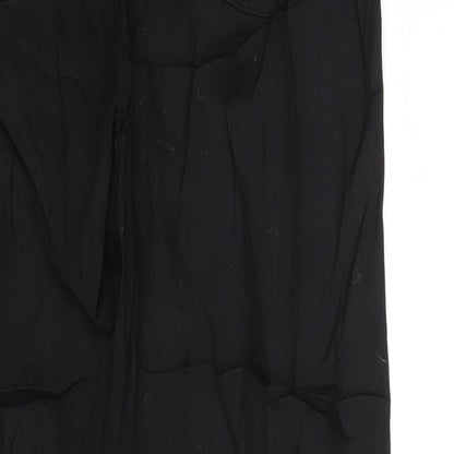 PRETTYLITTLETHING Womens Black  Denim Skinny Jeans Size 10 L27 in