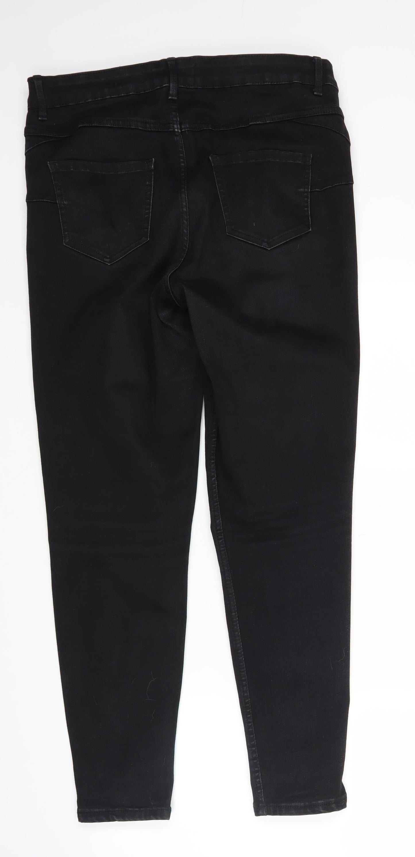 Topshop Womens Black   Skinny Jeans Size 26 L26 in