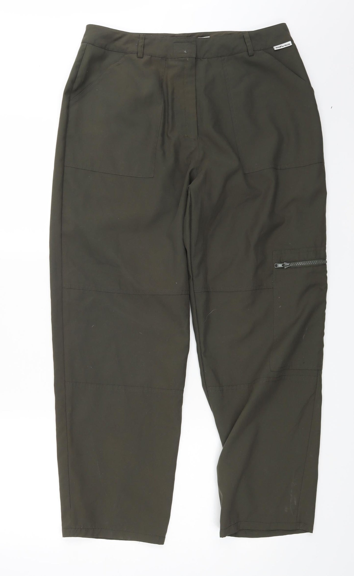 Dvo Womens Green   Trousers  Size 16 L25 in
