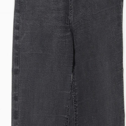 Topshop Womens Black  Denim Jegging Jeans Size 25 in L29 in