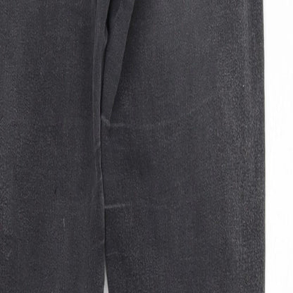 Topshop Womens Black  Denim Jegging Jeans Size 25 in L29 in