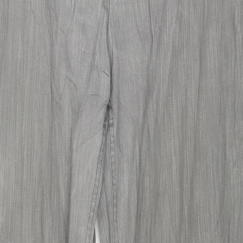 Yessica Womens Grey  Denim Straight Jeans Size 14 L28 in