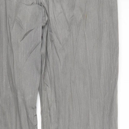 Yessica Womens Grey  Denim Straight Jeans Size 14 L28 in