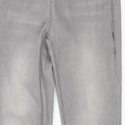 Primark Womens Grey  Denim Skinny Jeans Size 8 L27 in