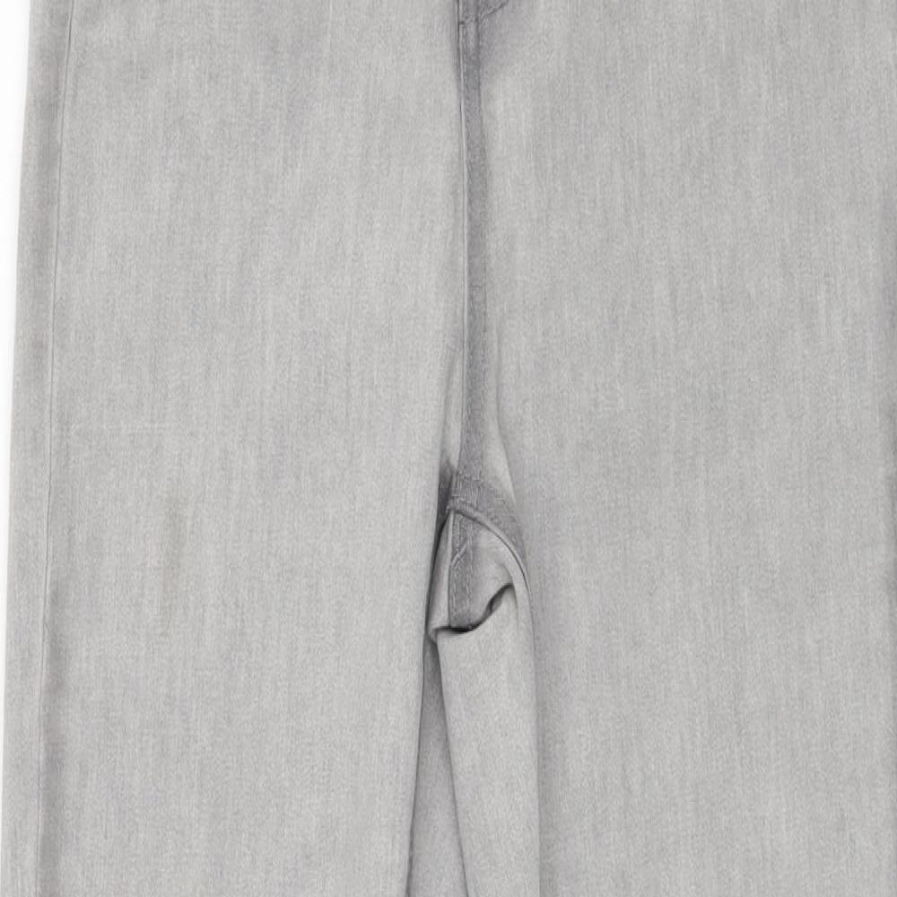 Missguided Womens Grey  Denim Skinny Jeans Size 8 L25 in