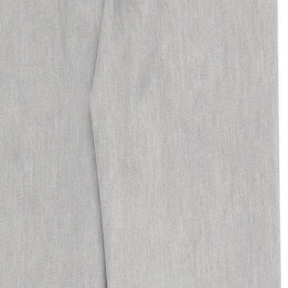 Missguided Womens Grey  Denim Skinny Jeans Size 8 L25 in