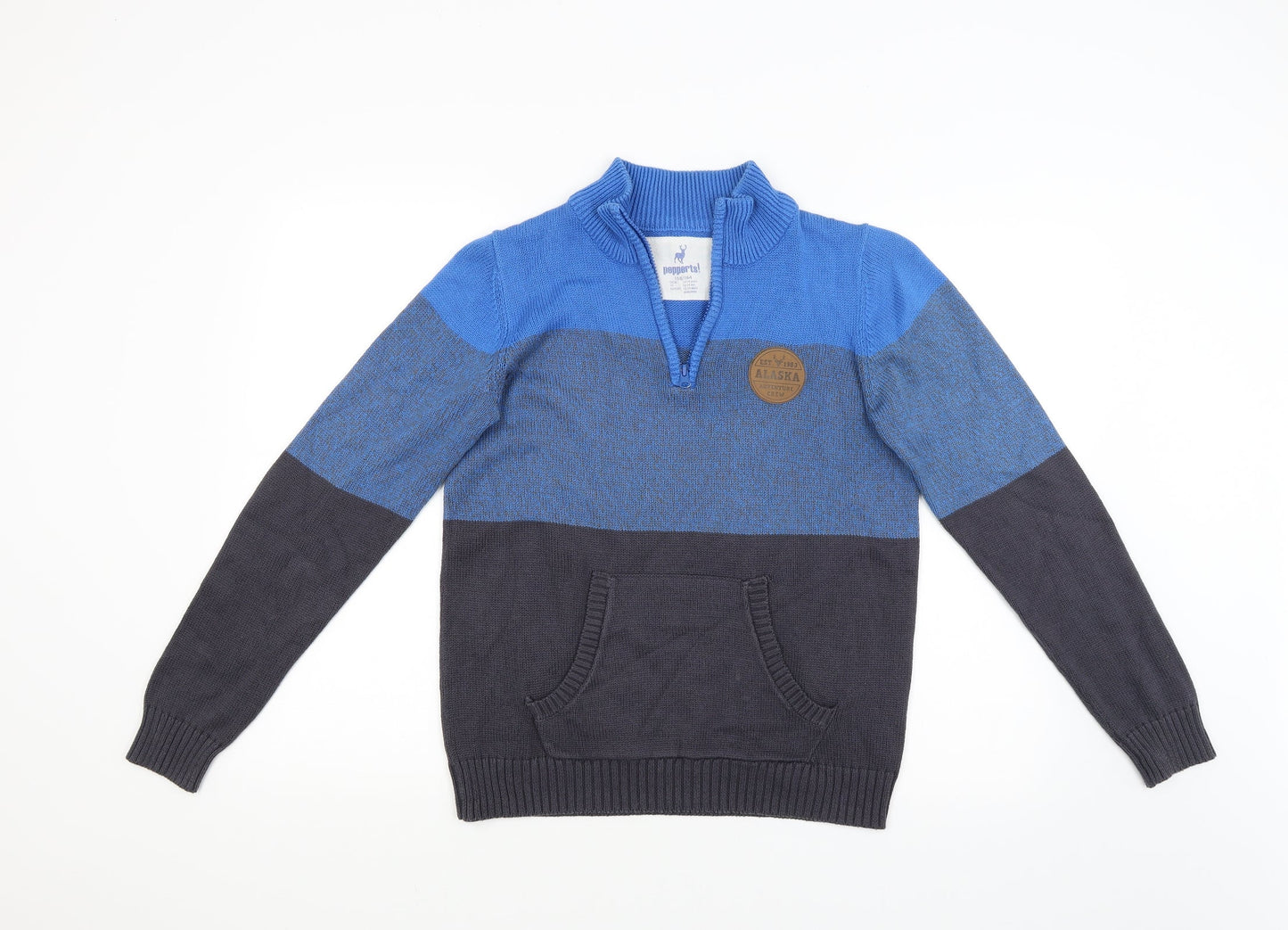Pepperts Boys Blue   Pullover Jumper Size 12 Years