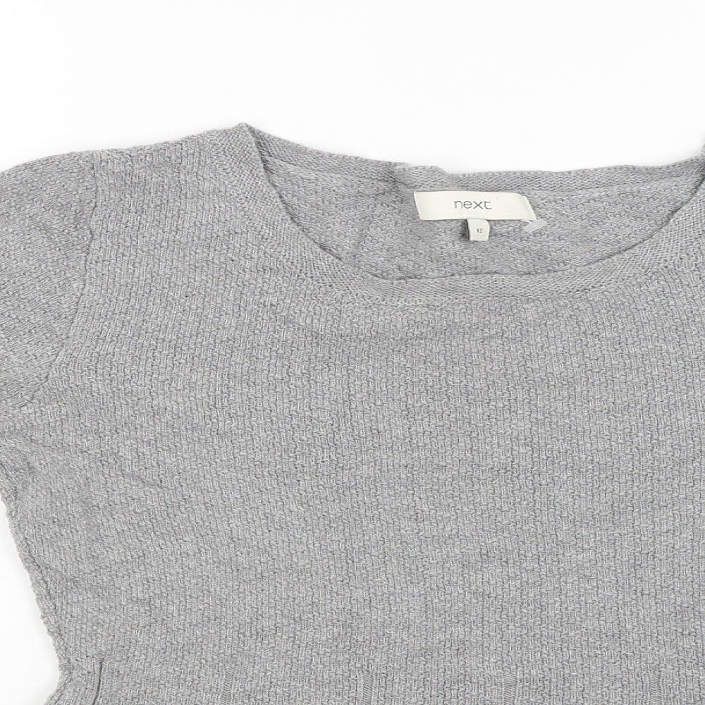 NEXT Womens Grey   Jumper Dress  Size 12