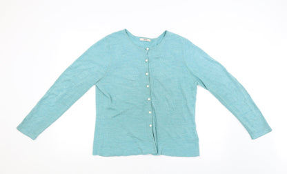 Classic Womens Green   Pullover Jumper Size 16
