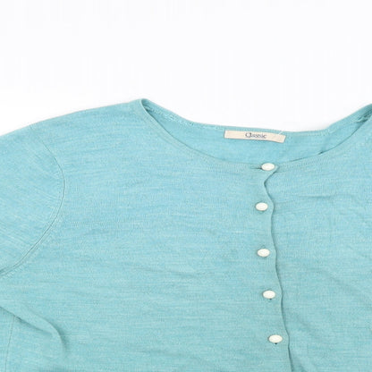 Classic Womens Green   Pullover Jumper Size 16