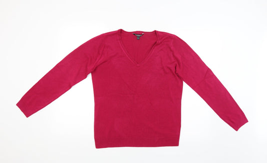 Bonmarché Womens Purple   Pullover Jumper Size 12