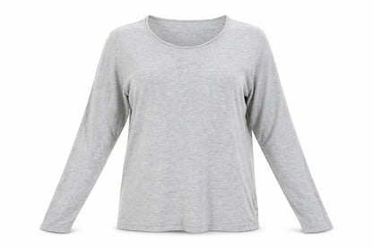 Front view of Canda women’s grey jumper, size L
