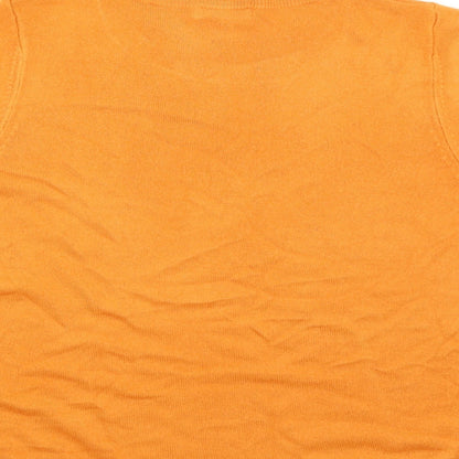 Classic Womens Orange   Pullover Jumper Size 14